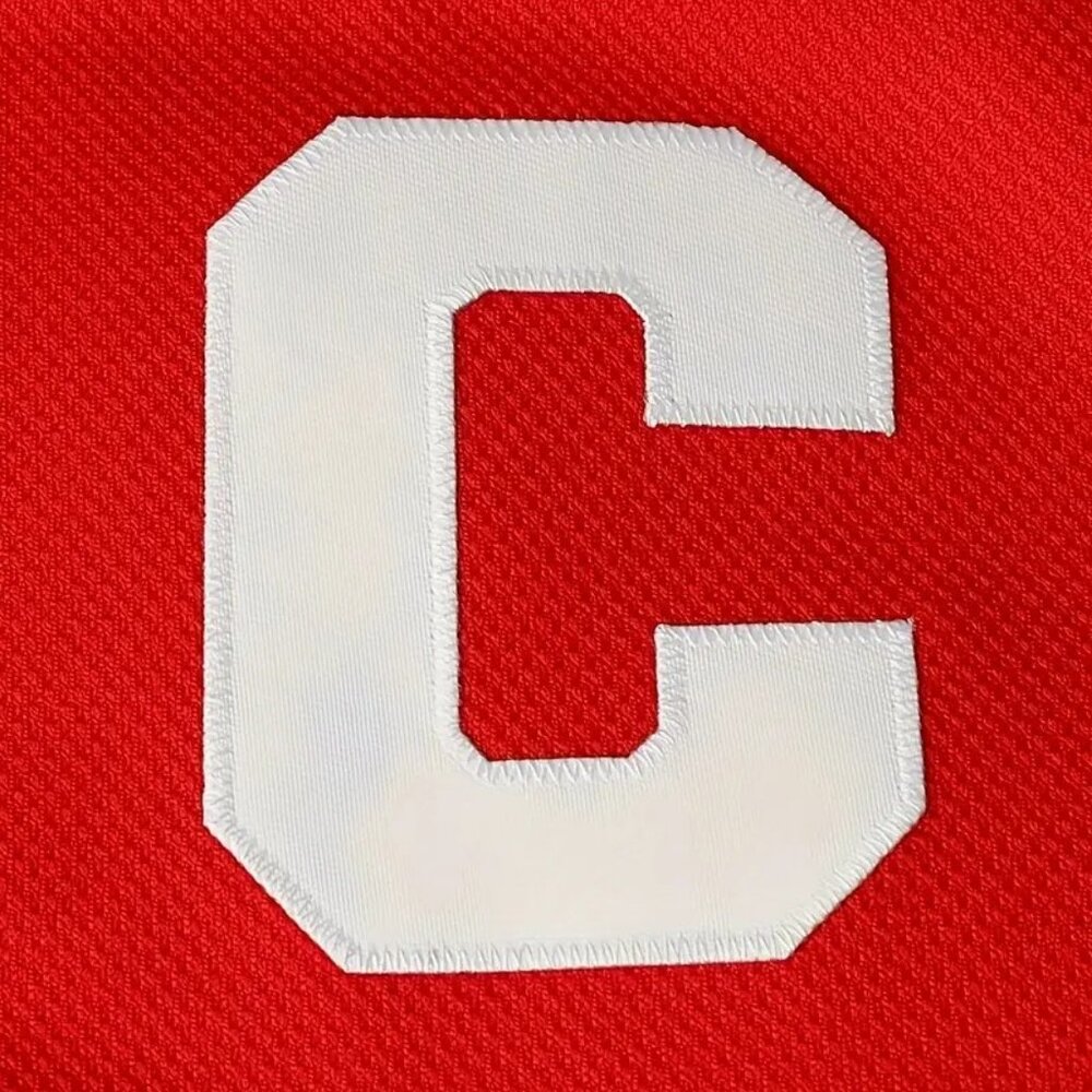 Wayne Gretzky Labatt Team Coupe Canada Cup Stitched Hockey Jersey Red - Picture 4 of 7